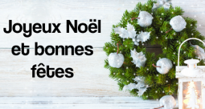 Bonnes fêtes de Noël